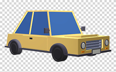 편집이미지 교통수단 한대 승용차 자동차 사람없음 3D소스 3D 디지털합성 PNG 편집소스 1 육상교통 교통 파일형식