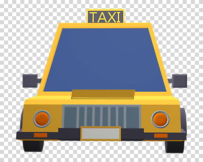 편집이미지 교통수단 한대 자동차 사람없음 3D소스 3D 디지털합성 택시 PNG 편집소스 1 육상교통 교통 승용차 파일형식
