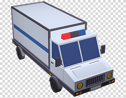 편집이미지 교통수단 한대 자동차 사람없음 3D소스 3D 트럭 디지털합성 PNG 경찰차 편집소스 1 육상교통 교통 파일형식