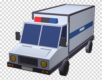 편집이미지 교통수단 한대 자동차 사람없음 3D소스 3D 트럭 디지털합성 PNG 경찰차 편집소스 1 육상교통 교통 파일형식