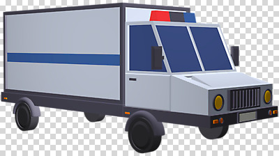 편집이미지 교통수단 한대 자동차 사람없음 3D소스 3D 트럭 디지털합성 PNG 경찰차 편집소스 1 육상교통 교통 파일형식