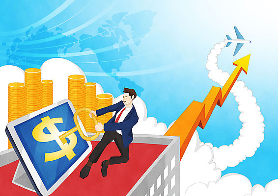 전신 PSD 남자 화살표 돈 일러스트 비즈니스 성공 열쇠 비행기 한명 성인 달러 직장인 비즈니스맨 정상 국내일러스트 직업 1 컨셉 항공교통 대중교통 사람 재산 파일형식