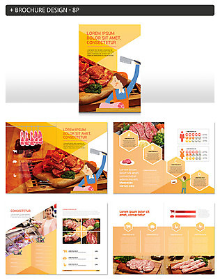 템플릿 여자 남자 ZIP 생고기 육류 팜플렛 상반신 성인 앞모습 세명 한국인 소고기 칼 나무도마 정육점 인디자인 INDD 이미지템플릿 뷰포인트 식재료 도마 사람 동양인 목재 상점 파일형식