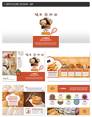 템플릿 여자 남자 ZIP 어린이 빵 팜플렛 상반신 하이앵글 요리사 한국인 도넛 제빵 거품기 팬케이크 인디자인 INDD 이미지템플릿 직업 음식 뷰포인트 주방용품 디저트 사람 동양인 제과제빵 케이크 파일형식