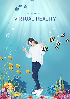 전신 PSD 편집 편집이미지 여자 여러마리 어류 한명 20대 성인 앞모습 30대 바닷속 한국인 산호초 스마트 즐거움 3D안경 가상현실 청년여자한명만 성인여자한명만 VR기기 이미지편집 1 감정 안경 뷰포인트 다수 컨셉 사람 동양인 청년 장년 수중 수중동물 기계 수중식물 여자한명만 성인여자만 청년여자만 파일형식