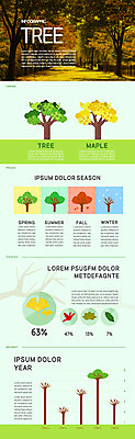나무 계절 단풍 일러스트 단풍나무 사람없음 인포그래픽 가을 나뭇가지 숲길 국내일러스트 AI파일 식물 길 잎 파일형식 벡터