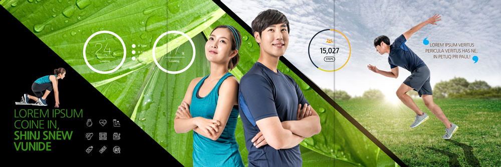 전신 PSD 템플릿 편집 표지디자인 북디자인 응시 출판디자인 여자 남자 내지 리플렛 잎 북커버 3단접지 건강 팜플렛 초원 상반신 20대 성인 두명 달리기 운동 팔짱 한국인 준비자세 이미지템플릿 식물 시선 포즈 모션 사람 동양인 청년 준비 파일형식