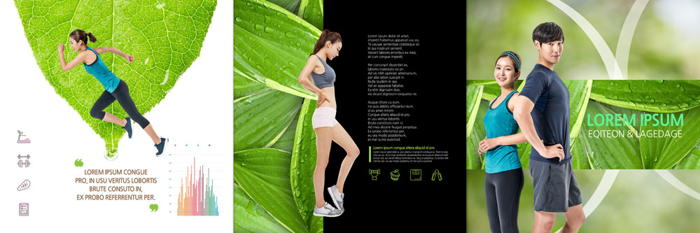 전신 PSD 템플릿 편집 표지디자인 북디자인 출판디자인 여자 표지 남자 리플렛 북커버 3단접지 그래프 건강 팜플렛 20대 성인 세명 달리기 운동 한국인 이미지템플릿 모션 사람 동양인 청년 파일형식
