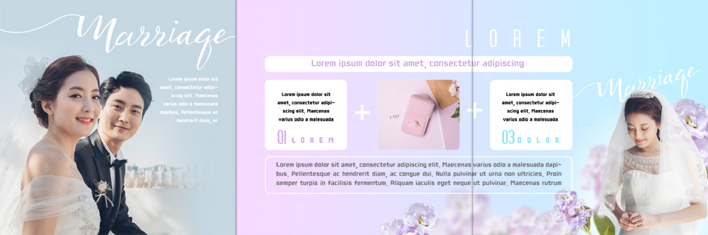 PSD 템플릿 편집 표지디자인 북디자인 커플 출판디자인 여자 남자 꽃 내지 리플렛 웨딩드레스 결혼 북커버 3단접지 팜플렛 상반신 20대 성인 두명 한국인 결혼반지 신랑신부 이미지템플릿 식물 드레스 신부_웨딩 신랑 관계 사람 동양인 이벤트 청년 반지 파일형식
