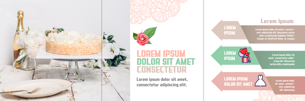 PSD 템플릿 편집 접시 표지디자인 북디자인 출판디자인 드레스 내지 리플렛 포크 북커버 3단접지 팜플렛 사람없음 장미 와인 축하 칵테일 웨딩케이크 이미지템플릿 식기 옷 꽃 컨셉 주류 케이크 파일형식