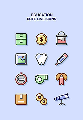 아이콘 교육 액자 큐티아이콘 사람없음 세트 달러 망원경 치아 온도계 체온계 호루라기 라인아이콘 서랍장 엽전 교육아이콘 박터트리기 2D아이콘 AI파일 가구 돈 동전 소화기관 파일형식 벡터