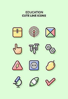 아이콘 교육 서류봉투 큐티아이콘 현미경 사람없음 세트 못 콘센트 전기에너지 라인아이콘 체크표시 너트 교육아이콘 딱지 2D아이콘 AI파일 봉투 실험기구 에너지 공구 확인 파일형식 벡터