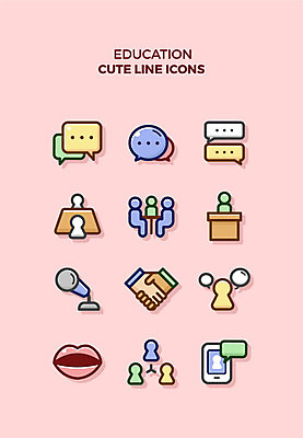 아이콘 교육 말풍선 생각 악수 큐티아이콘 사람없음 스마트폰 세트 마주보기 발표 토론 라인아이콘 마이크 입술 교육아이콘 의견 문자메시지 원탁 2D아이콘 AI파일 음향기기 모션 탁자 손짓 신체부위 핸드폰 스마트기기 메시지 파일형식 벡터