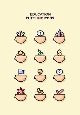 아이콘 교육 화살표 별 전구 큐티아이콘 사람없음 세트 태양 달러 물음표 깃발 느낌표 번개 라인아이콘 체크표시 교육아이콘 2D아이콘 AI파일 자연요소 기호 돈 날씨 확인 파일형식 벡터