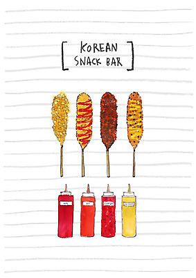 PSD 음식 일러스트 요리 사람없음 다양 소스 케첩 분식 머스터드 핫도그 감자핫도그 핫소스 국내일러스트 다수 패스트푸드 양념 소스_음식 파일형식