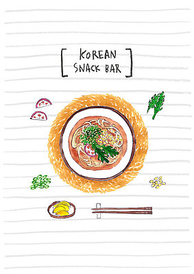 PSD 음식 일러스트 젓가락 요리 사람없음 어묵 분식 단무지 우동 쑥갓 옥수수콘 국내일러스트 채소 수저 옥수수 면류 일본음식 파일형식