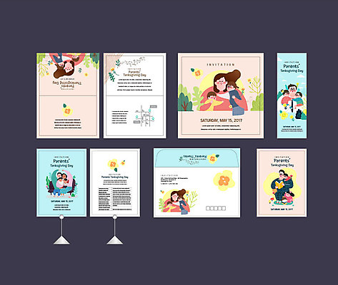 템플릿 배너템플릿 여자 남자 꽃 어린이 가족 사랑 이벤트 성인 세트 현수막 어버이날 전단 감사 엽서 초대장 약도 소봉투 행사세트 행사템플릿 AI파일 식물 배너 기념일 감정 지도 관계 편지봉투 카드_감사 사람 편지 홍보물 파일형식 벡터