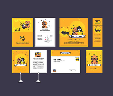 템플릿 배너템플릿 여자 두마리 한명 이벤트 성인 반려동물 세트 현수막 강아지 닥스훈트 전단 엽서 초대장 약도 목줄 개뼈다귀 반려 소봉투 행사세트 행사템플릿 AI파일 동물 1 배너 지도 2 편지봉투 카드_감사 사람 개 편지 홍보물 애견간식 파일형식 벡터 반려용품