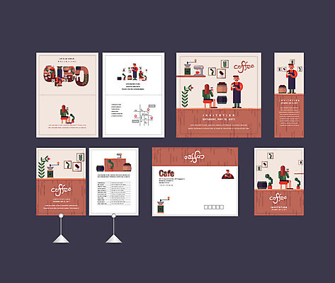 템플릿 배너템플릿 남자 커피 이벤트 성인 세트 카페 원두 마시기 현수막 전단 엽서 초대장 약도 드럼통 글라이더 소봉투 행사세트 행사템플릿 AI파일 배너 음료 지도 모션 편지봉투 카드_감사 사람 상점 편지 홍보물 파일형식 벡터