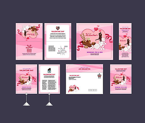 템플릿 배너템플릿 실루엣 리본 발렌타인데이 사랑 이벤트 사람없음 세트 와인 초콜릿 현수막 하트 전단 엽서 초대장 약도 소봉투 행사세트 행사템플릿 AI파일 모양 배너 감정 지도 데이이벤트 디저트 편지봉투 카드_감사 주류 촬영기법 편지 홍보물 파일형식 벡터