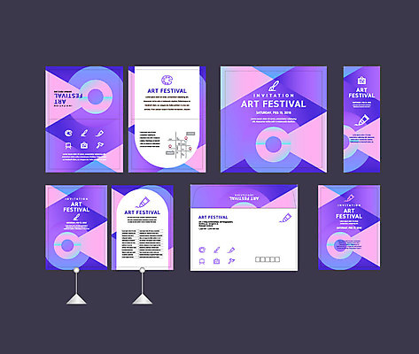 템플릿 배너템플릿 예술 이벤트 사람없음 세트 축제 물감 현수막 붓 팔레트 이젤 전단 엽서 초대장 약도 소봉투 행사세트 행사템플릿 AI파일 배너 지도 편지봉투 카드_감사 미술도구 편지 홍보물 파일형식 벡터