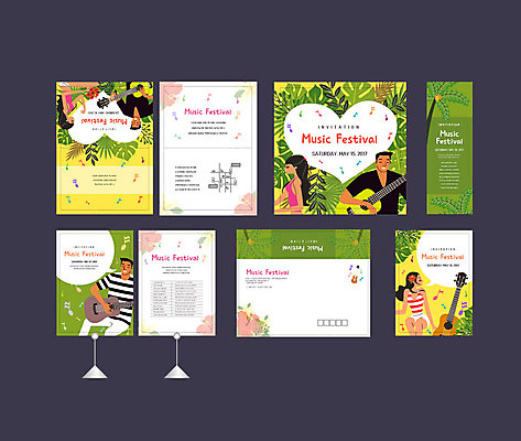 나무 템플릿 배너템플릿 여자 남자 음악 연주 음표 노래 이벤트 여러명 성인 세트 축제 현수막 기타 숲 전단 엽서 초대장 약도 소봉투 행사세트 행사템플릿 AI파일 식물 기호 배너 다수 지도 현악기 문화예술 편지봉투 카드_감사 사람 편지 홍보물 파일형식 벡터