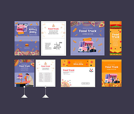 템플릿 배너템플릿 남자 이벤트 여러명 성인 세트 감자튀김 햄버거 현수막 먹기 전단 엽서 초대장 약도 핫도그 푸드트럭 소봉투 행사세트 행사템플릿 AI파일 배너 음식 다수 지도 모션 편지봉투 카드_감사 감자 패스트푸드 사람 트럭 튀김 편지 홍보물 파일형식 벡터