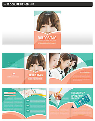 템플릿 응시 여자 ZIP 청소년 팜플렛 여러명 상반신 신체부위 10대 책 연필 새싹 한국인 십대여자만 인디자인 INDD 이미지템플릿 식물 시선 다수 학용품 사람 동양인 필기구 여자만 십대만 파일형식