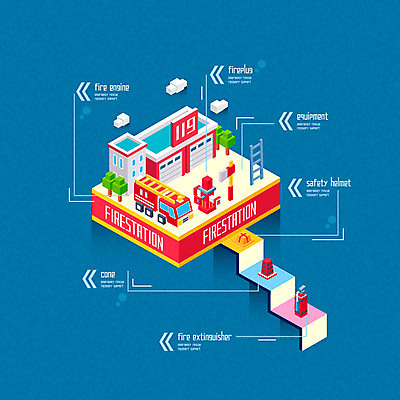 일러스트 사다리 정보기술 사람없음 안전모 소방차 소화기 소방서 소방장비 사물인터넷 4차산업 국내일러스트 AI파일 산업 자동차 기술 장비 도구 헬멧 안전장비 소방 파일형식 벡터