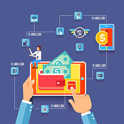 손 남자 지폐 일러스트 정보기술 두명 신체부위 스마트폰 달러 지갑 대출 입금 사물인터넷 핀테크 4차산업 국내일러스트 AI파일 산업 돈 모바일 기술 사람 금융 핸드폰 스마트기기 파일형식 벡터
