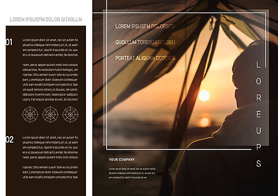 템플릿 표지디자인 북디자인 응시 출판디자인 표지 남자 리플렛 북커버 3단접지 한명 상반신 20대 성인 뒷모습 세트 태양 일몰 캠핑 이미지템플릿 AI파일 자연요소 1 시선 뷰포인트 레저 사람 청년 노을 파일형식 벡터