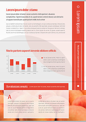 템플릿 표지디자인 북디자인 출판디자인 내지 리플렛 북커버 3단접지 그래프 사람없음 세트 여러개 복숭아 이미지템플릿 AI파일 다수 과일 파일형식 벡터