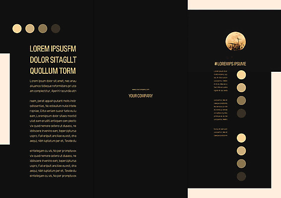 템플릿 표지디자인 북디자인 출판디자인 표지 리플렛 북커버 3단접지 사람없음 세트 검은색 원형 전봇대 이미지템플릿 AI파일 도형 공공시설 컬러 파일형식 벡터