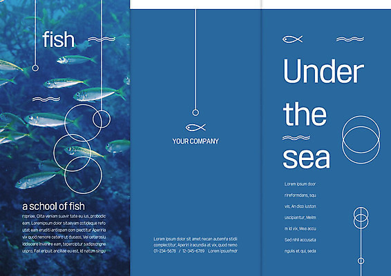 템플릿 표지디자인 북디자인 출판디자인 표지 리플렛 파도 북커버 여러마리 3단접지 어류 사람없음 세트 바닷속 원형 산호 물결무늬 이미지템플릿 AI파일 도형 물결 바다 다수 무늬 수중 수중동물 자포동물 파일형식 벡터