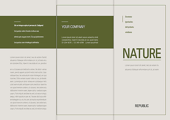 템플릿 표지디자인 북디자인 출판디자인 표지 리플렛 북커버 3단접지 자연 사람없음 초록색 세트 이미지템플릿 AI파일 컬러 생태계 파일형식 벡터