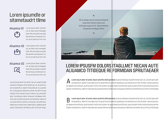 서양인 외국인 템플릿 표지디자인 북디자인 출판디자인 남자 내지 리플렛 바다 북커버 3단접지 돋보기 한명 상반신 20대 성인 해변 뒷모습 세트 이미지템플릿 AI파일 1 뷰포인트 사람 인종 청년 파일형식 벡터