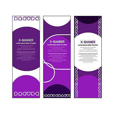 템플릿 배너 배너템플릿 세로배너 패턴 사각프레임 사람없음 보라색 현수막 원형 타원형 배너세트 엑스배너 AI파일 도형 컬러 무늬 프레임 세로 세트 사각형 파일형식 벡터