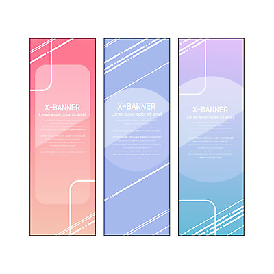 템플릿 배너 배너템플릿 세로배너 선 사각프레임 사람없음 사각형 현수막 원형 그라데이션 배너세트 엑스배너 AI파일 도형 프레임 세로 세트 파일형식 벡터