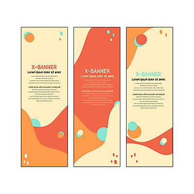 템플릿 배너 배너템플릿 세로배너 곡선 사각프레임 사람없음 현수막 원형 물결무늬 배너세트 엑스배너 AI파일 도형 물결 선 무늬 프레임 세로 세트 사각형 파일형식 벡터