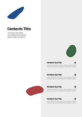 도형 템플릿 표지 사람없음 빨간색 초록색 파란색 프레젠테이션 문서템플릿 서식 레이아웃 문서 제안서 이미지템플릿 AI파일 컬러 파일형식 벡터