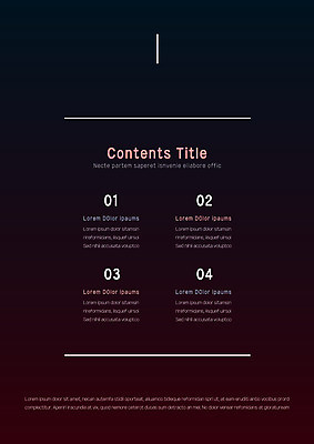 템플릿 내지 선 사람없음 프레젠테이션 문서템플릿 서식 레이아웃 문서 제안서 그라데이션 목차 이미지템플릿 AI파일 파일형식 벡터