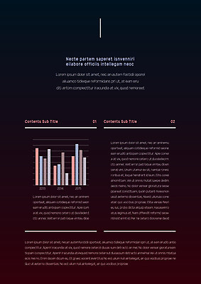 템플릿 내지 선 그래프 사람없음 프레젠테이션 문서템플릿 서식 레이아웃 문서 제안서 그라데이션 이미지템플릿 AI파일 파일형식 벡터