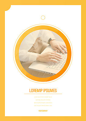 템플릿 손 표지 신체부위 노트북 노란색 프레젠테이션 문서템플릿 서식 레이아웃 문서 제안서 이미지템플릿 AI파일 컬러 사람 전자제품 파일형식 벡터