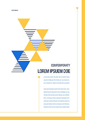 도형 템플릿 표지 사람없음 노란색 줄무늬 삼각형 프레젠테이션 문서템플릿 서식 레이아웃 문서 제안서 이미지템플릿 AI파일 컬러 무늬 파일형식 벡터