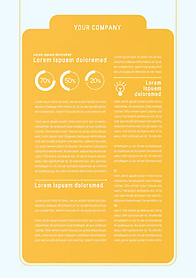 도형 템플릿 내지 전구 그래프 사람없음 노란색 프레젠테이션 문서템플릿 서식 레이아웃 문서 제안서 이미지템플릿 AI파일 컬러 파일형식 벡터
