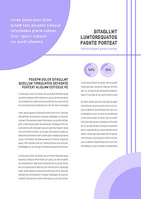 도형 템플릿 내지 선 그래프 사람없음 보라색 원형 프레젠테이션 문서템플릿 서식 레이아웃 문서 제안서 이미지템플릿 AI파일 컬러 파일형식 벡터