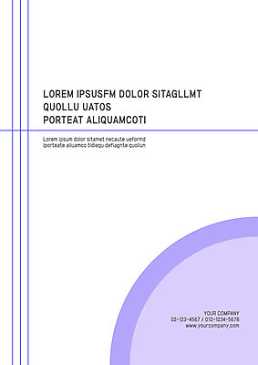 도형 템플릿 표지 선 사람없음 보라색 원형 프레젠테이션 문서템플릿 서식 레이아웃 문서 제안서 이미지템플릿 AI파일 컬러 파일형식 벡터
