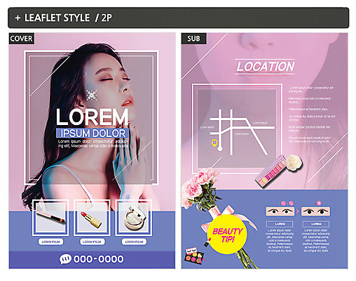 템플릿 여자 꽃 ZIP 포스터 리플렛 상반신 20대 성인 두명 뷰티 눈감음 화장품 한국인 립스틱 전단템플릿 전단 아이섀도 의료성형뷰티 성인여자만 인디자인 INDD 이미지템플릿 식물 모션 사람 동양인 청년 홍보물 여자만 성인만 파일형식
