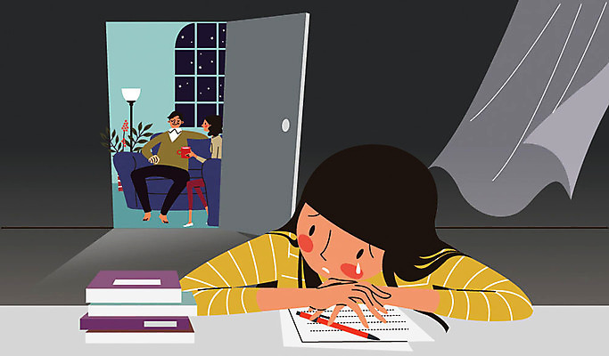 전신 학생 여자 남자 교복 일러스트 학교 청소년 상반신 성인 10대 세명 부모 고독 눈물 고민 괴로움 학교폭력 국내일러스트 AI파일 옷 교육 감정 가족 사람 폭력 파일형식 벡터