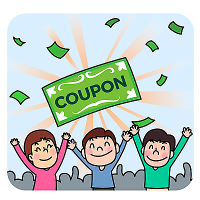 여자 남자 일러스트 여러명 상반신 성인 세일 만세 구매 즐거움 쿠폰 여러장 국내일러스트 AI파일 감정 다수 모션 사람 쇼핑 파일형식 벡터